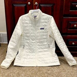White Nano Puff Jacket XL Women’s